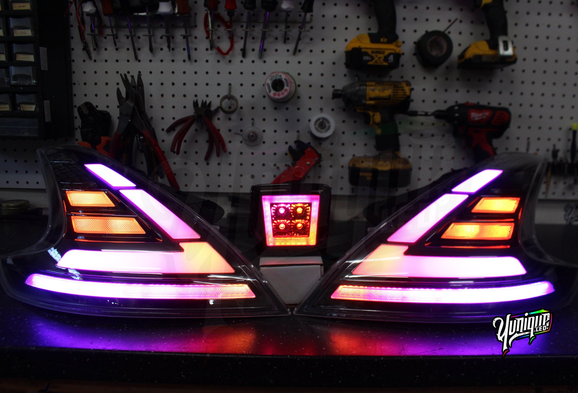 Nissan 370Z RGBW Ghozt Tail Lights
