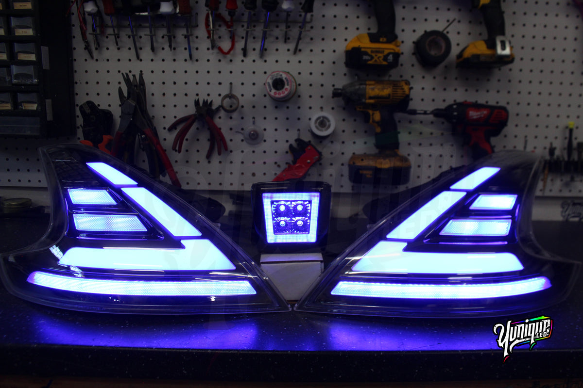 Nissan 370Z RGBW Ghozt Tail Lights