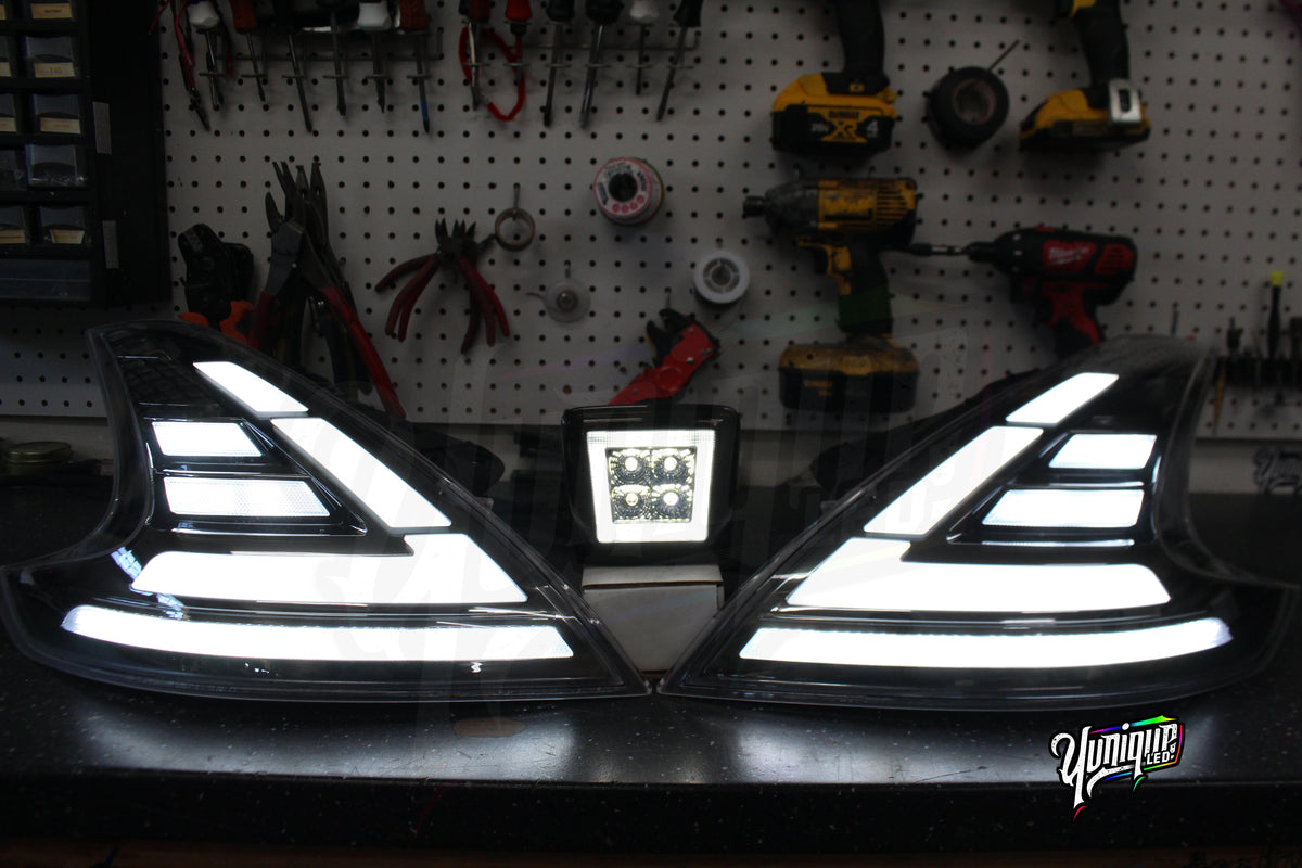 Nissan 370Z RGBW Ghozt Tail Lights