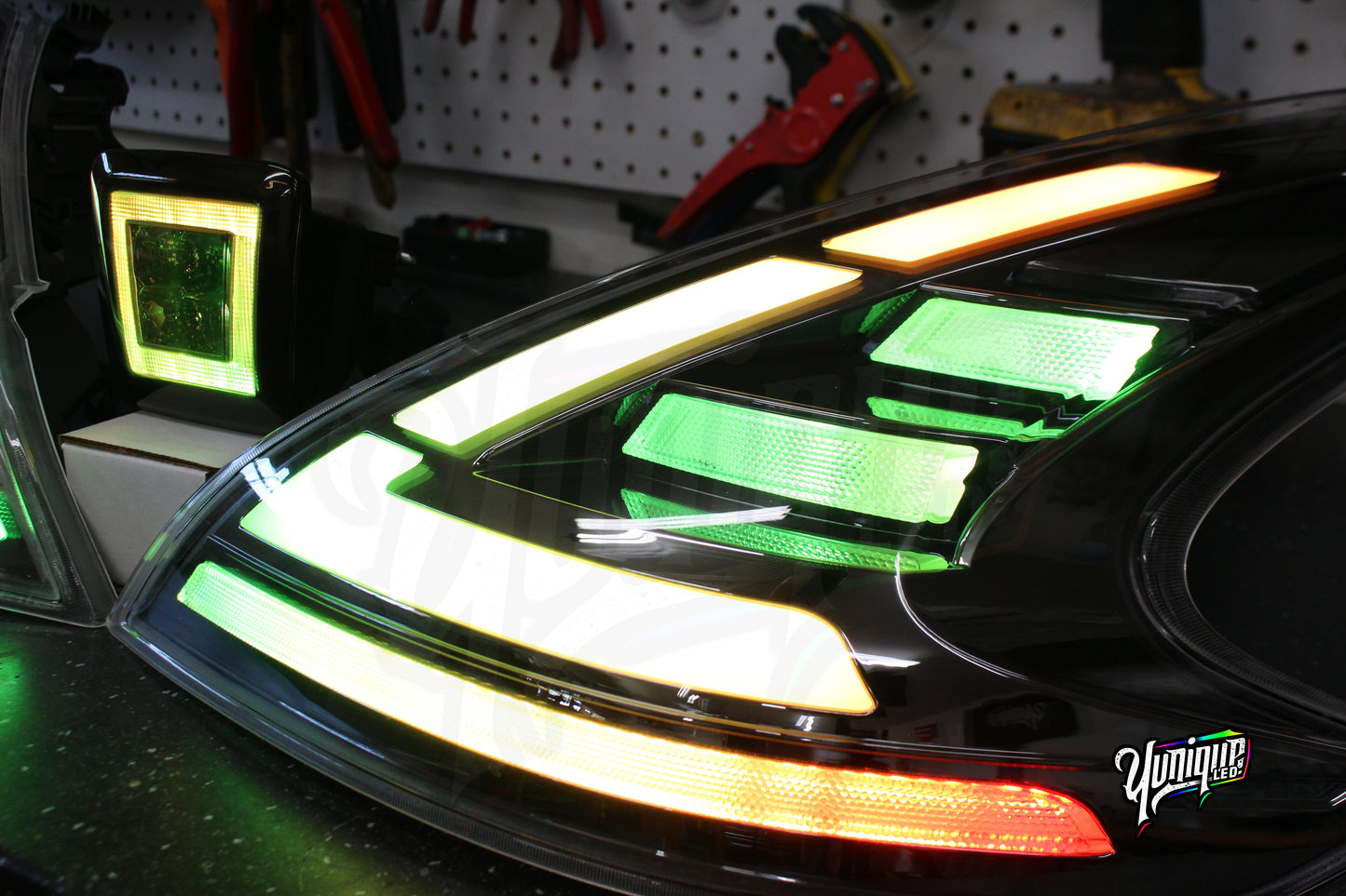 Nissan 370Z RGBW Ghozt Tail Lights