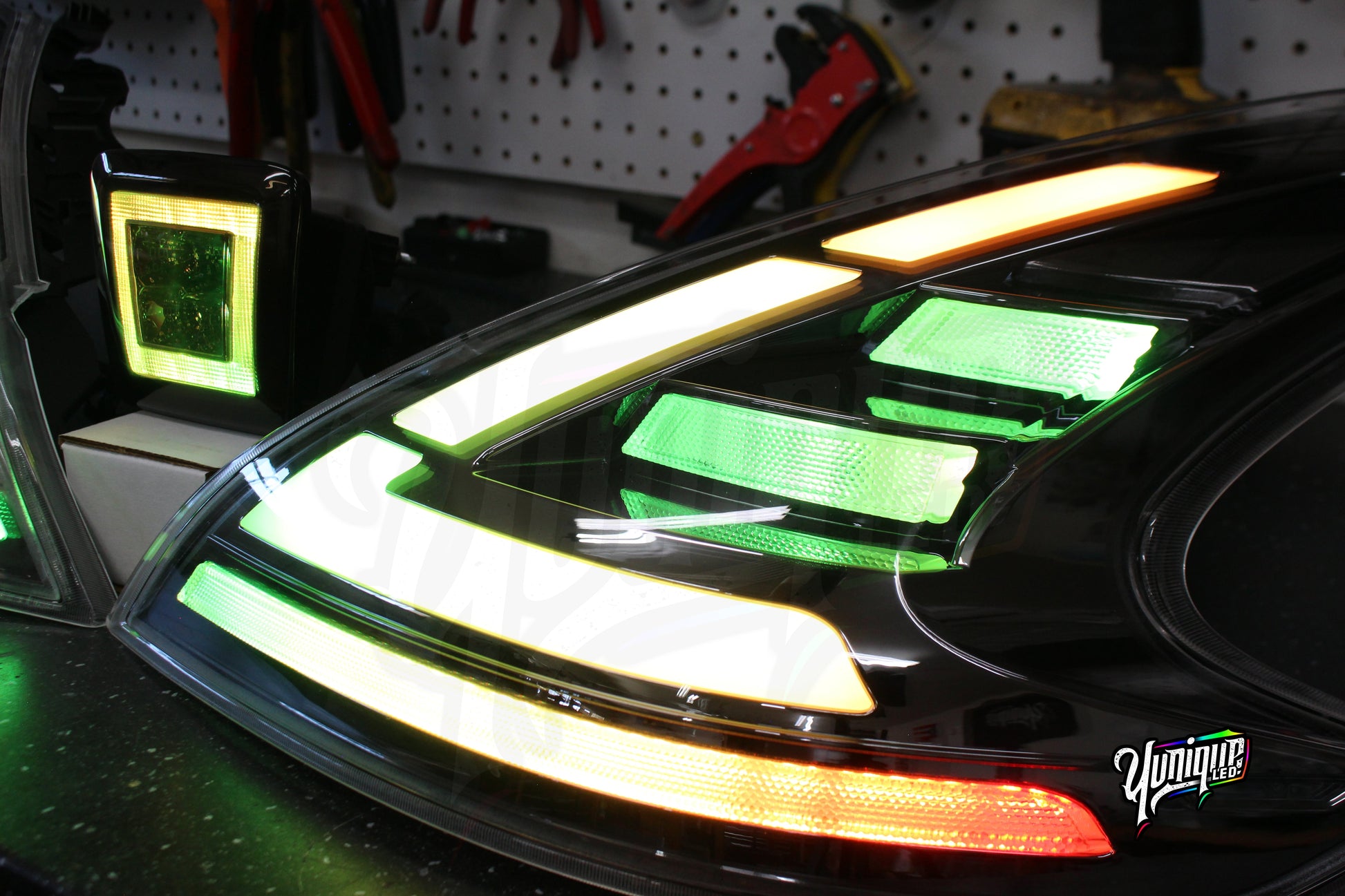 Nissan 370Z RGBW Ghozt Tail Lights