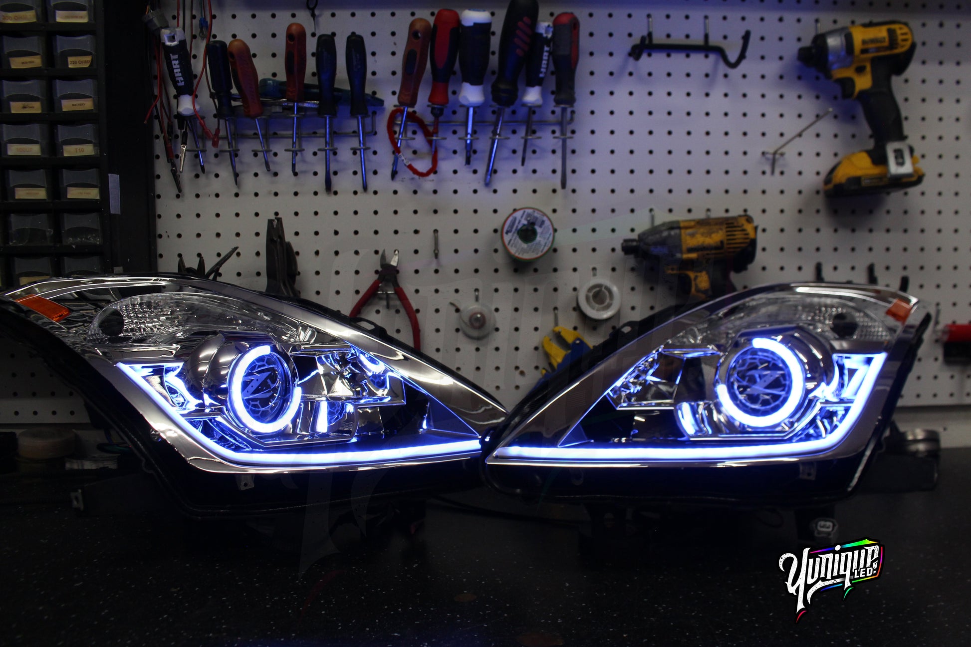 2003-2009 Nissan 350Z BlueGhozt Stage 3 Headlights (New Style)