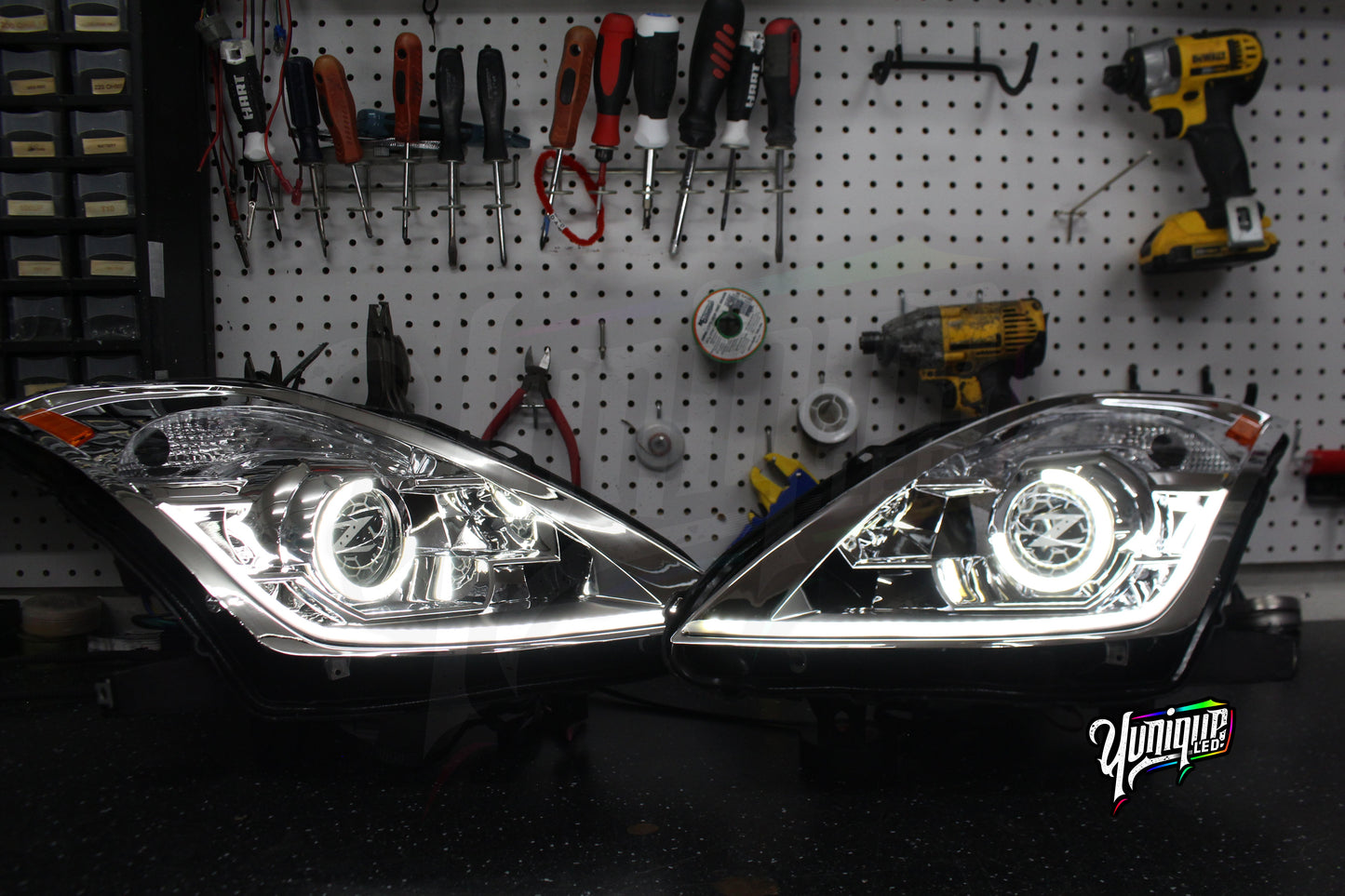 2003-2009 Nissan 350Z BlueGhozt Stage 3 Headlights (New Style)