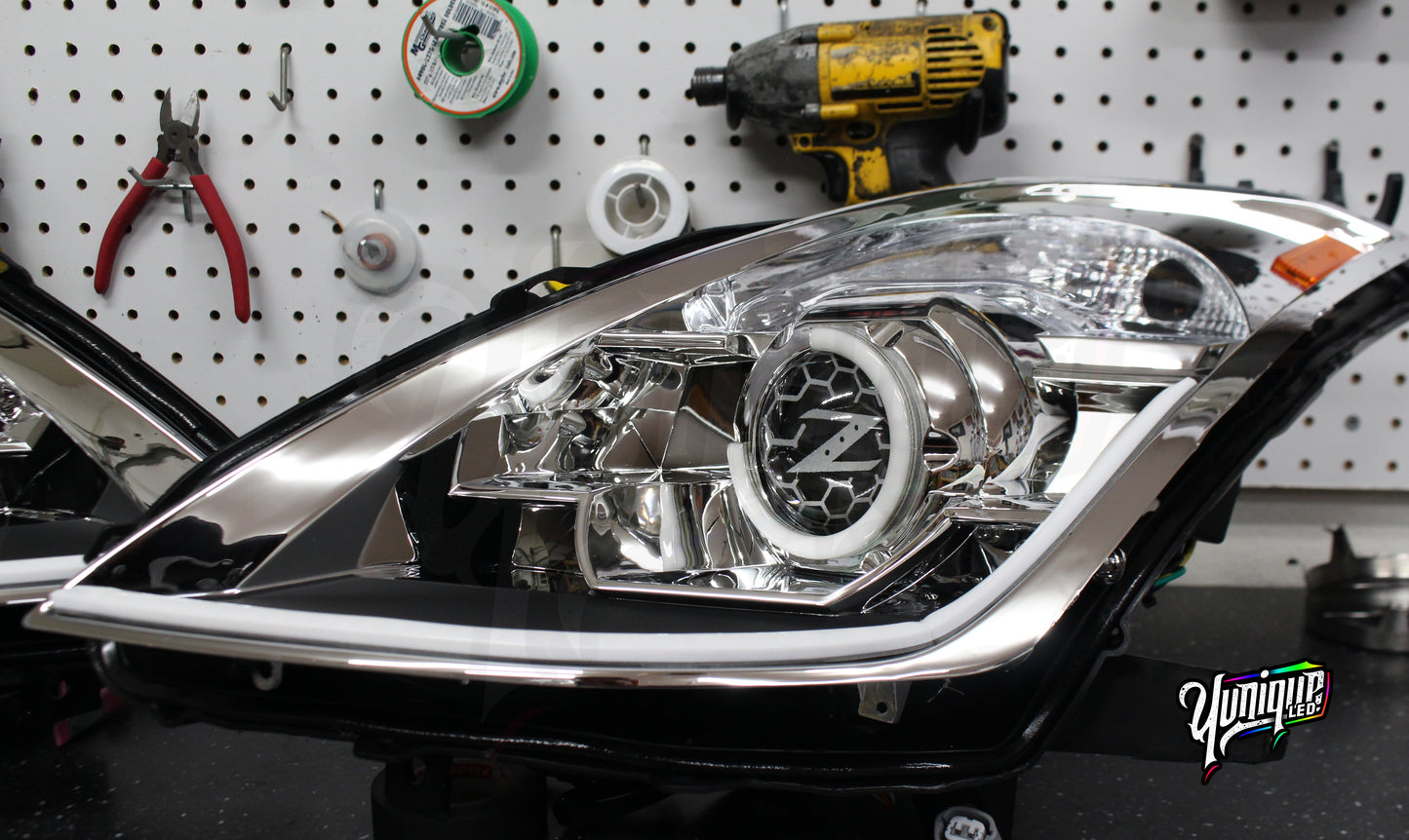 2003-2009 Nissan 350Z BlueGhozt Stage 3 Headlights (New Style)