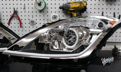 2003-2009 Nissan 350Z BlueGhozt Stage 3 Headlights (New Style)