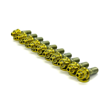 JDC Titanium Exhaust Manifold Stud Kit (Evo X)