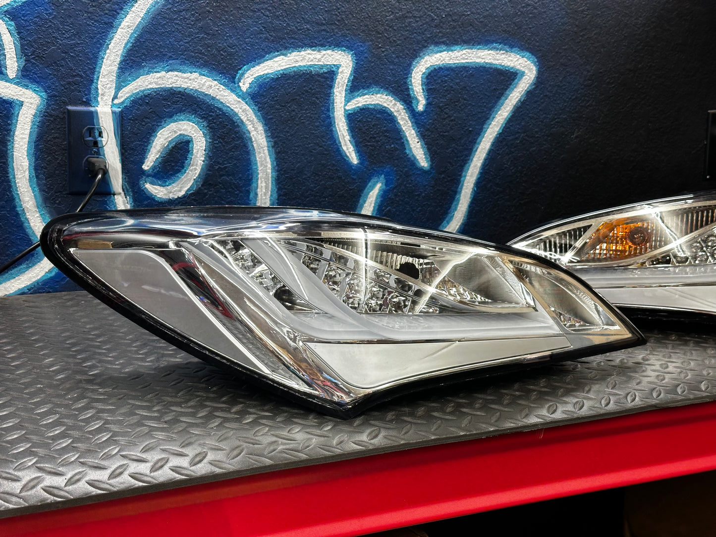 NTXGLOW TRUE clear tail lights (2010 - 2016 hyundai genesis coupe)