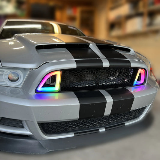 13 - 14 Ford Mustang RTR style RGB grille