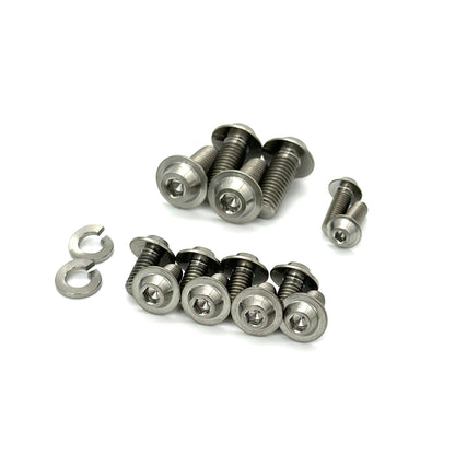 JDC Titanium Interior Door Hardware Kit (Evo 8/9)