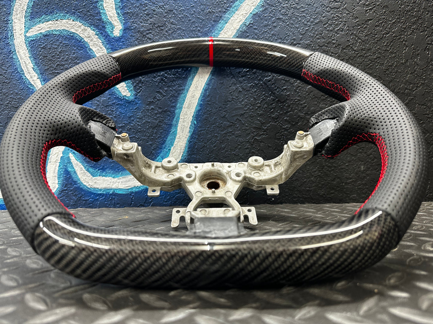 NTXGlow Carbon fiber steering wheel (09 - 21 Nissan 370z)