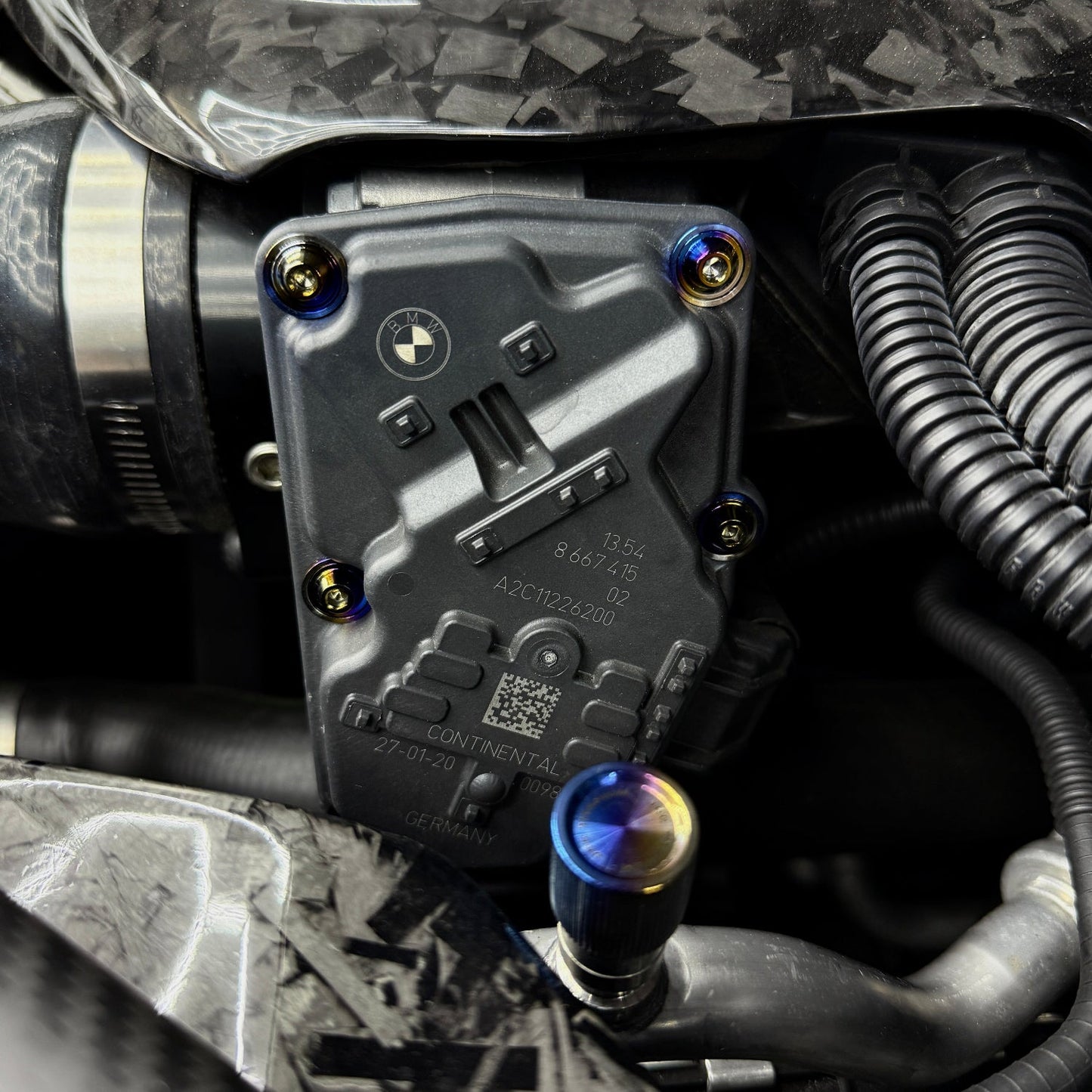 JDC Titanium Throttle Body Hardware Kit (MK5 Supra)