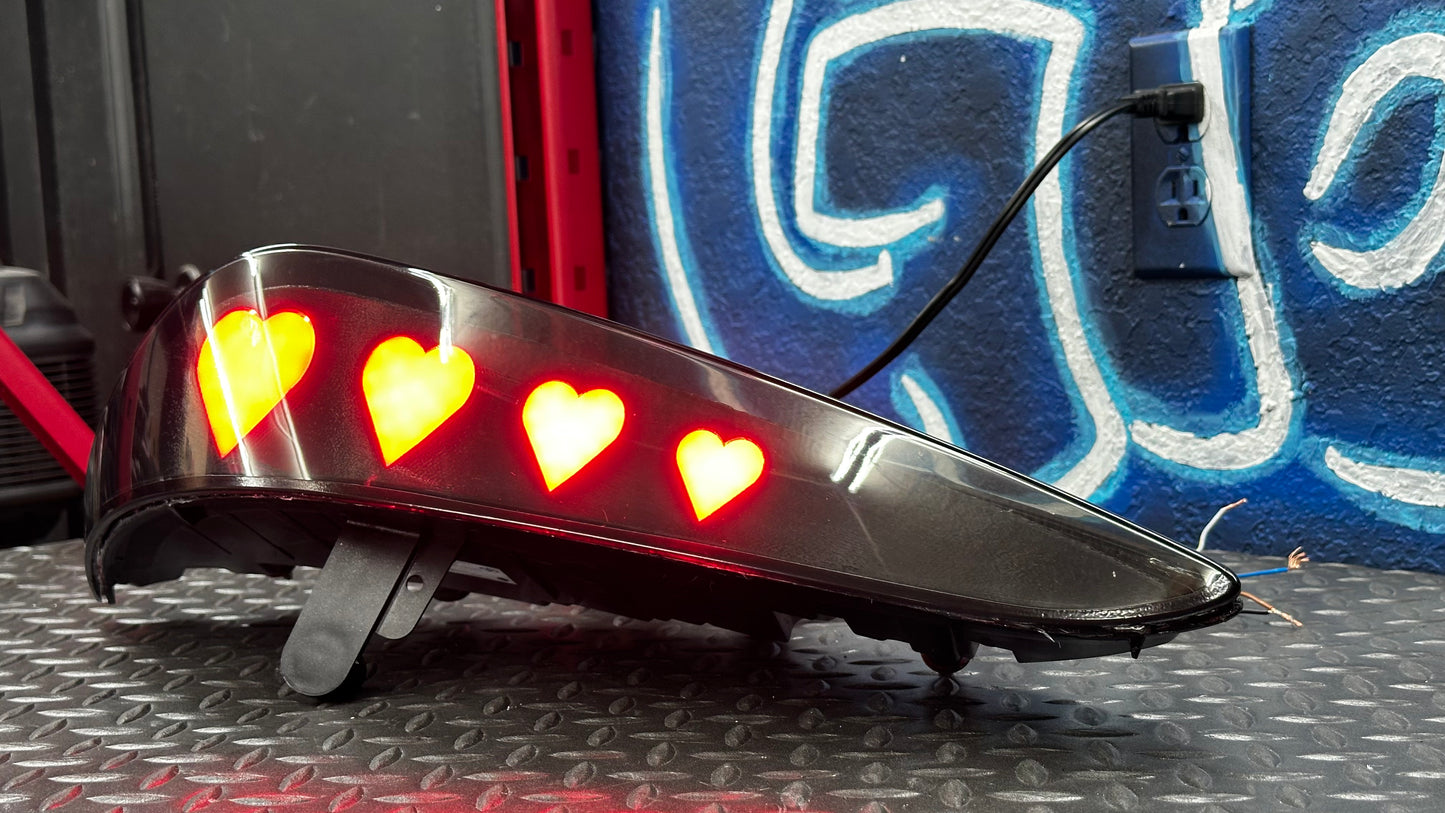 MKV Toyota supra HEART tail lights