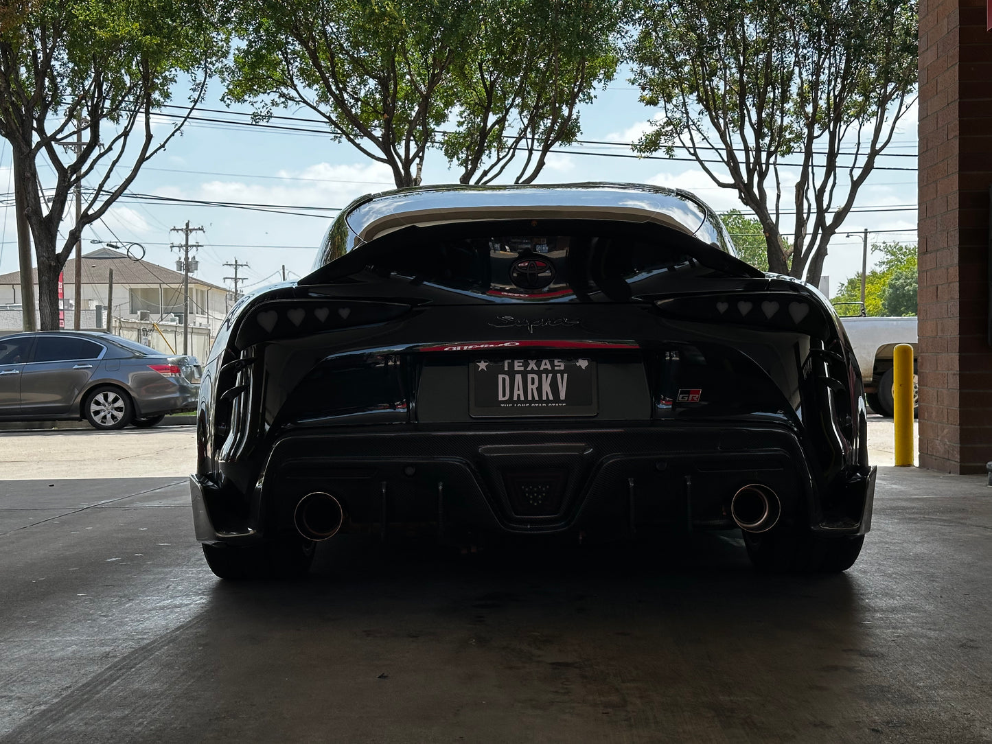 MKV Toyota supra HEART tail lights