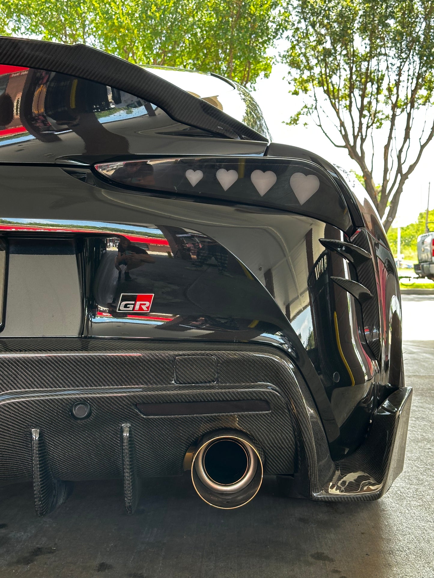 MKV Toyota supra HEART tail lights