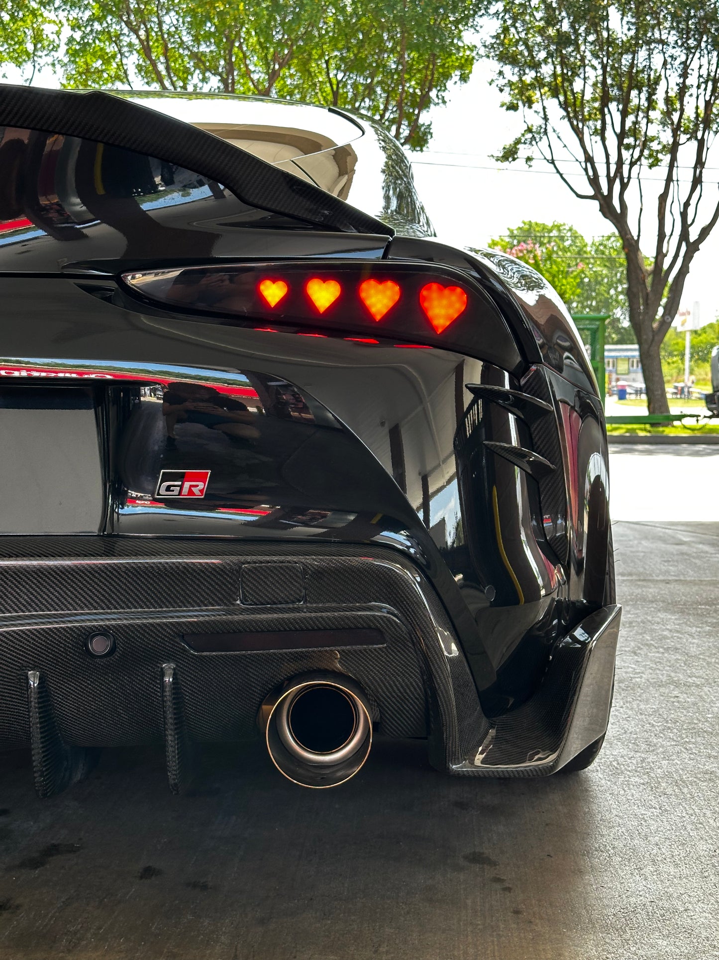 MKV Toyota supra HEART tail lights