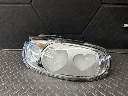 NTXGlow CLEAR Diffused Heart Tail Lights (1990-1997 Na Mazda Miata)