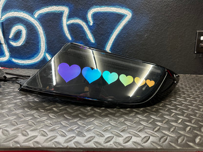 READY TO SHIP - NTXGLOW diffused Heart RGB tail lights (2021 - 2026 Toyota GR86)