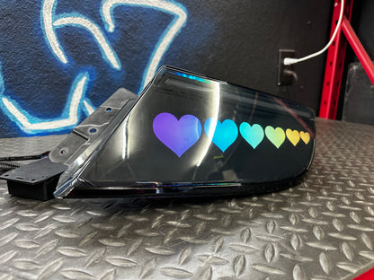 READY TO SHIP - NTXGLOW diffused Heart RGB tail lights (2021 - 2026 Toyota GR86)