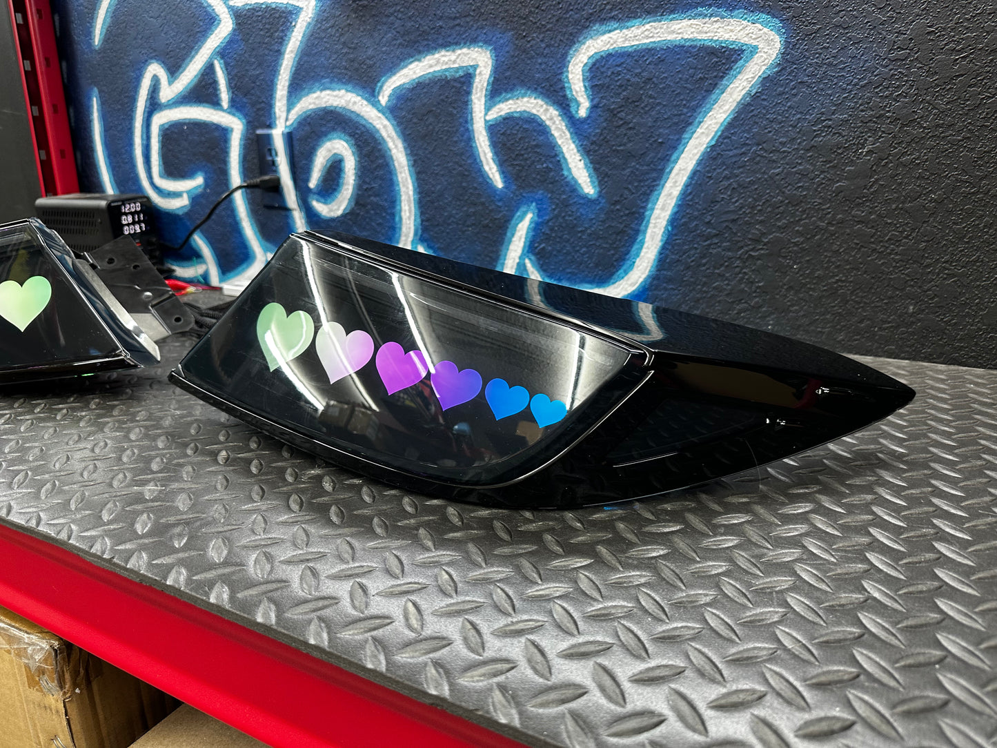 READY TO SHIP - NTXGLOW diffused Heart RGB tail lights (2021 - 2026 Toyota GR86)