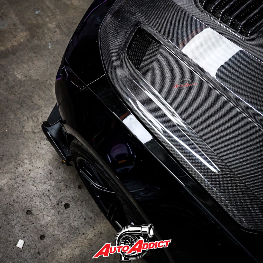 2016-2024 CHEVY CAMARO TYPE-T2 FULL CARBON FIBER HOOD