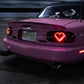 NA Miata heart tail lights