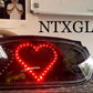 NA Miata heart tail lights