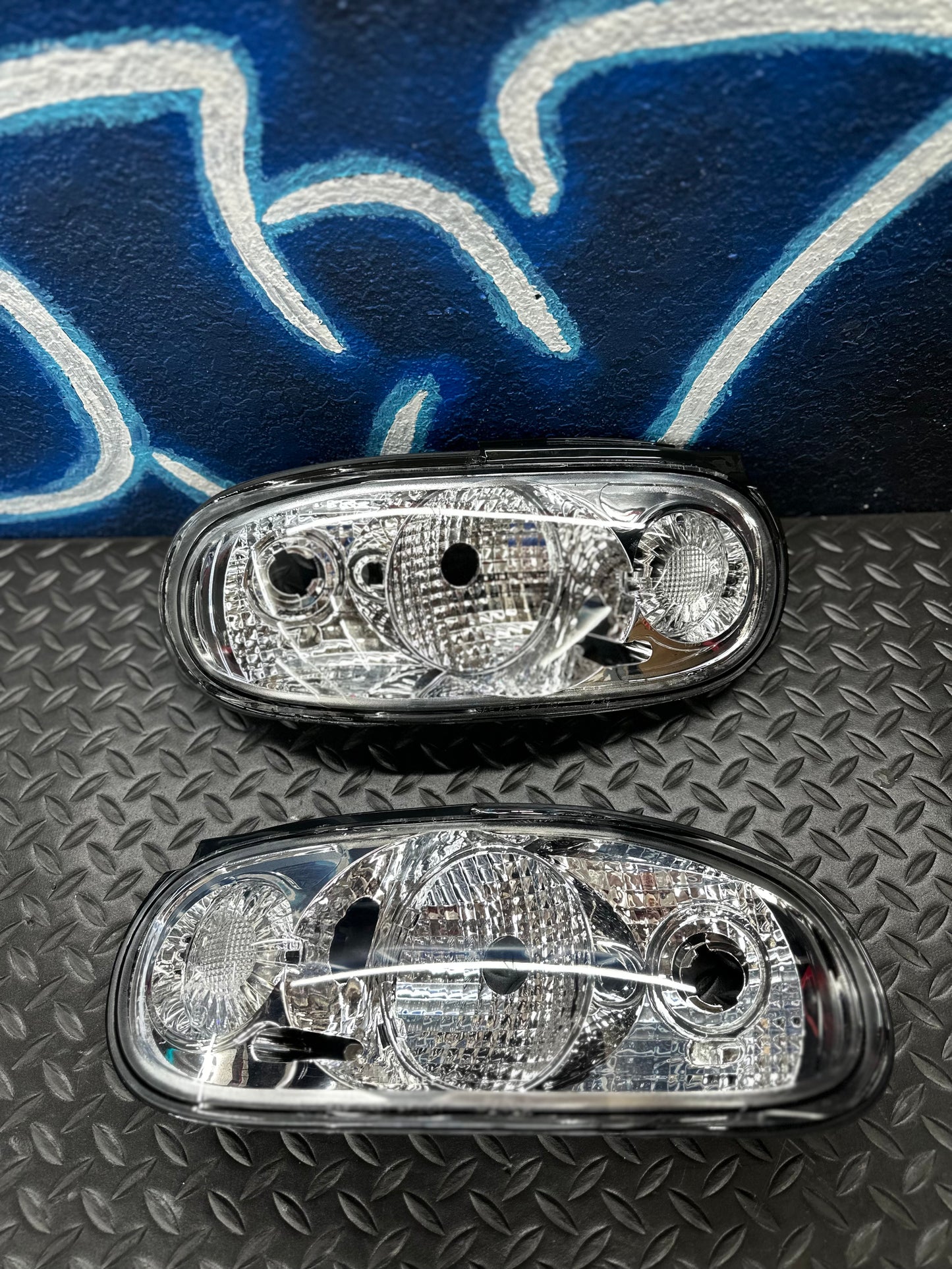 Custom NA Mazda Miata (mx5) clear tail lights