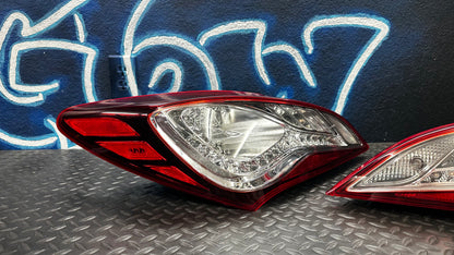 NTXGlow Clear Tail Lights (2010-2016 Hyundai Genesis Coupe)