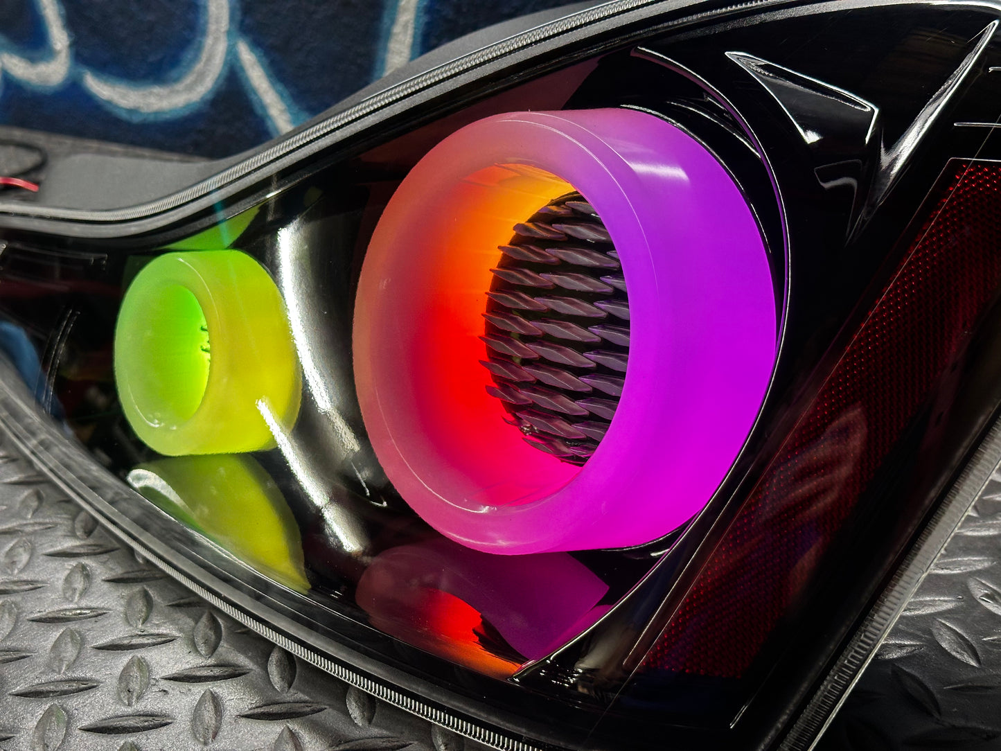 2008-2013 Infiniti G37 Q60 RGB tail lights – photo 6