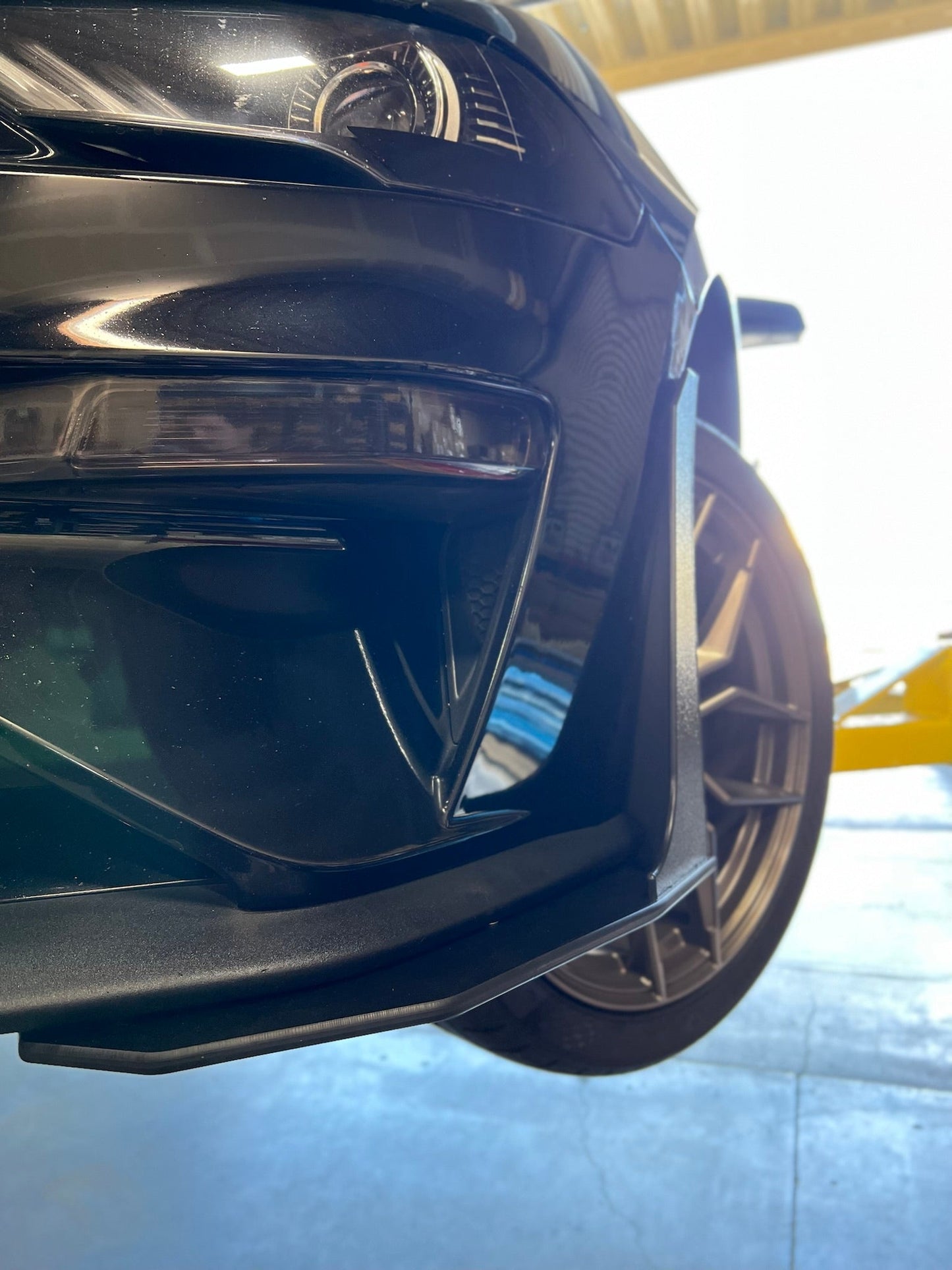 Mustang 15-23 'GT500 Style' Splitter Winglet & Fender Extensions
