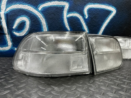 clear tail lights (1992 - 1995 Honda Civic 3 Door Hatchback EG6 EG)