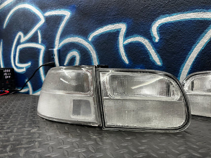 clear tail lights (1992 - 1995 Honda Civic 3 Door Hatchback EG6 EG)