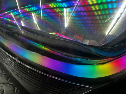 2010–2016 Hyundai Genesis Coupe RGB Infinity Mirror Tail Lights / damaged and poorly built
