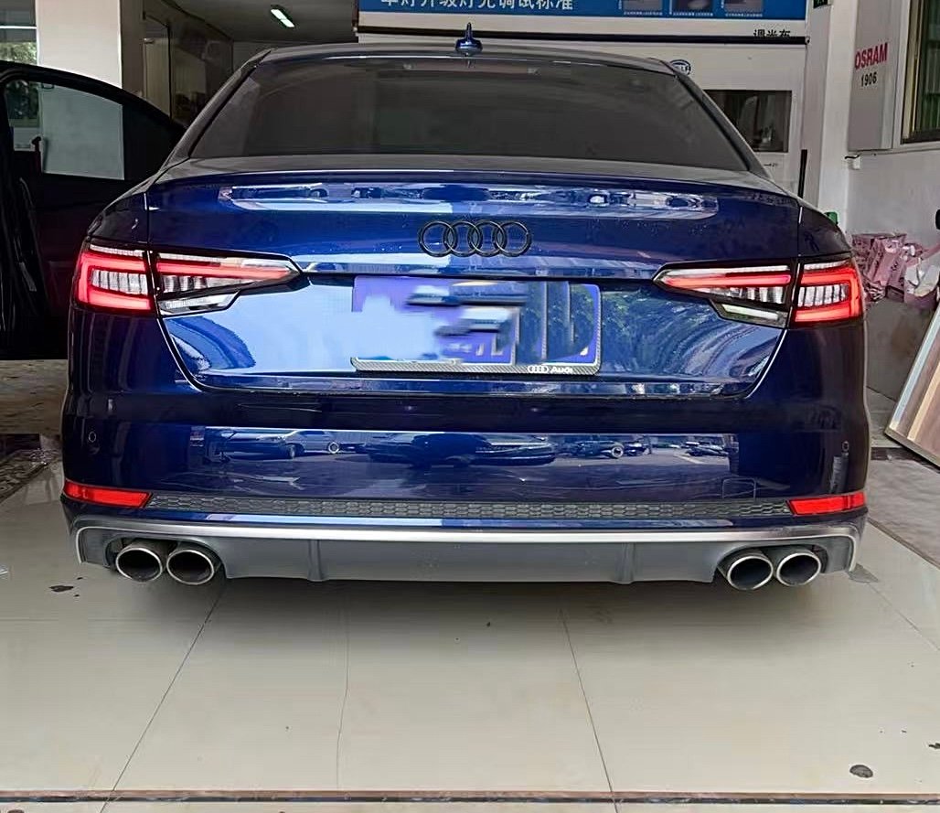 Audi A4 clear tail lights by JIEAN Lights – photo 2