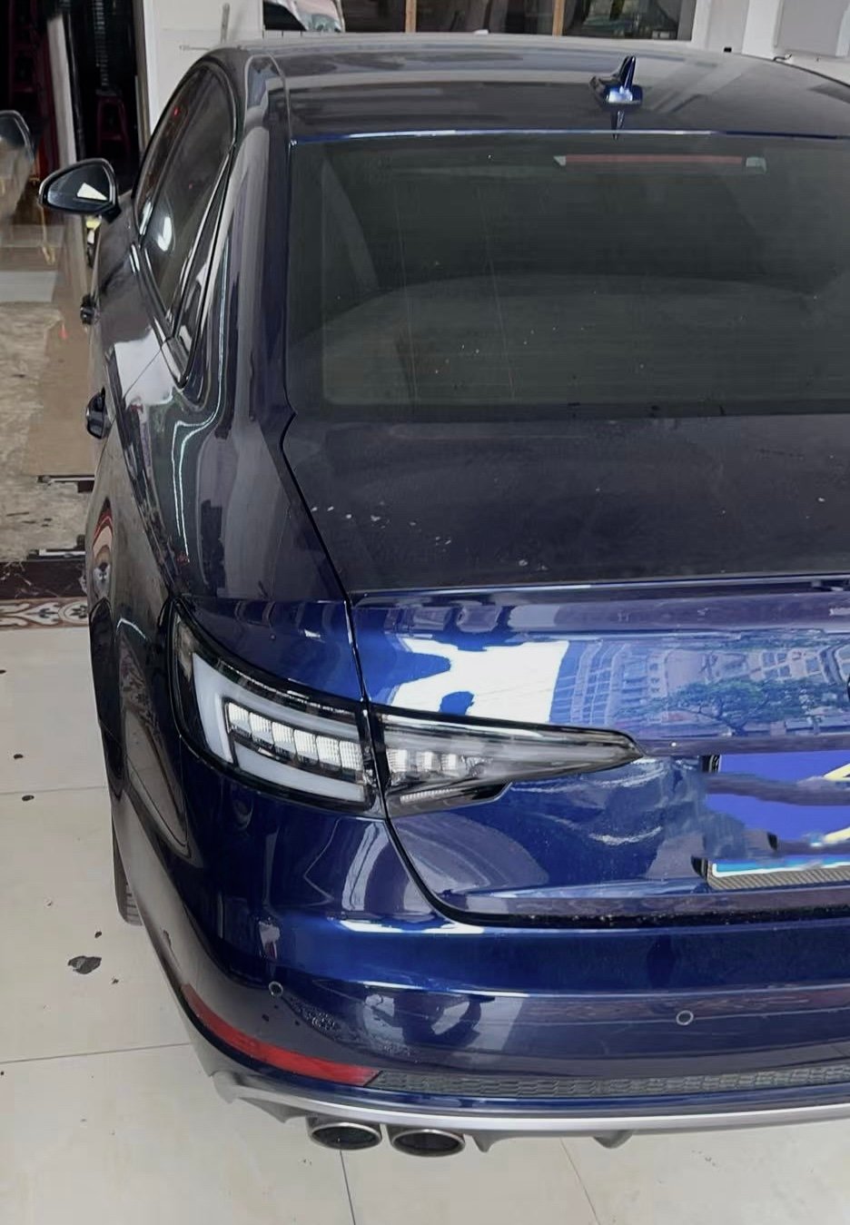Audi A4 clear tail lights by JIEAN Lights – photo 3
