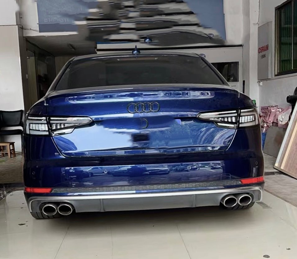 Audi A4 clear tail lights by JIEAN Lights – photo 1