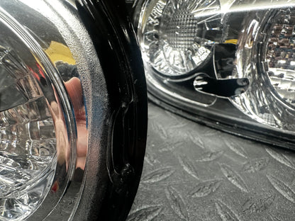 1990 - 1997 mazda miata clear tail lights (DAMAGED)
