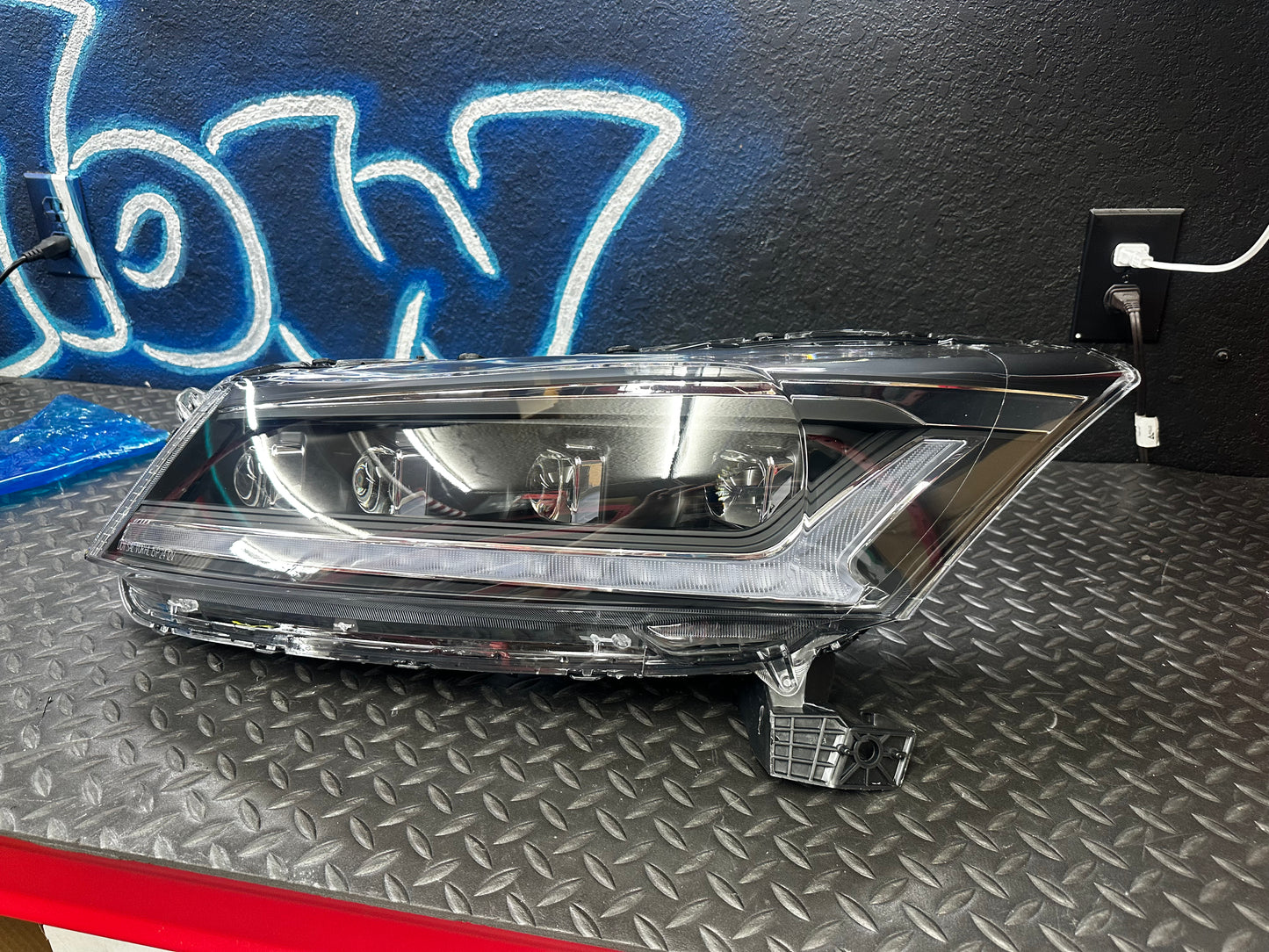 OPEN BOX  - LED Headlights For 2008-2012 Honda Accord MK8, DRL Sequential Turn Signal