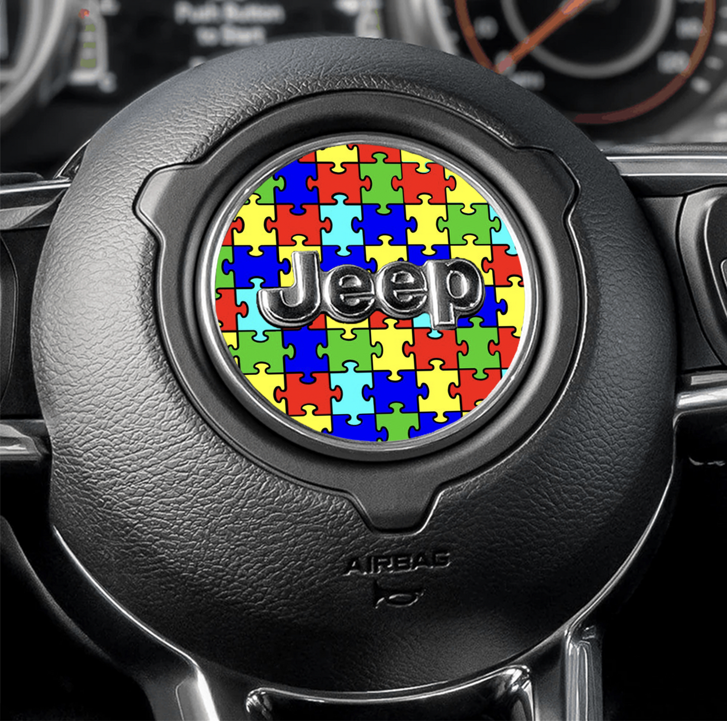 fender vent for the JL or JT 2018 or newer Autism puzzle
