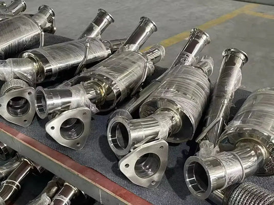 Vorsprung Autowerk Sport Downpipes – Audi Q7 4M 3.0T Supercharged