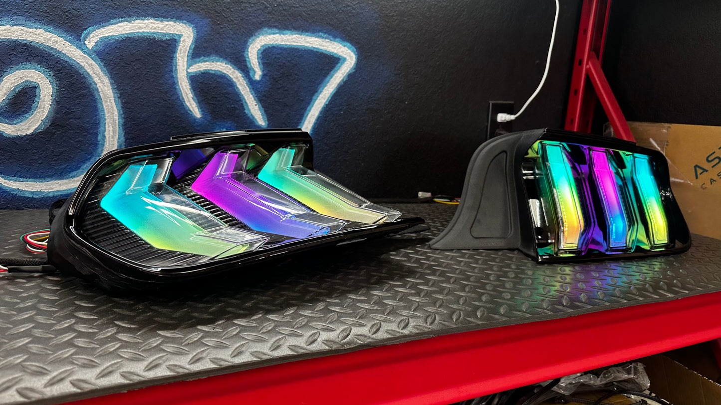 2015-2023 Ford Mustang RGB Tail Lights