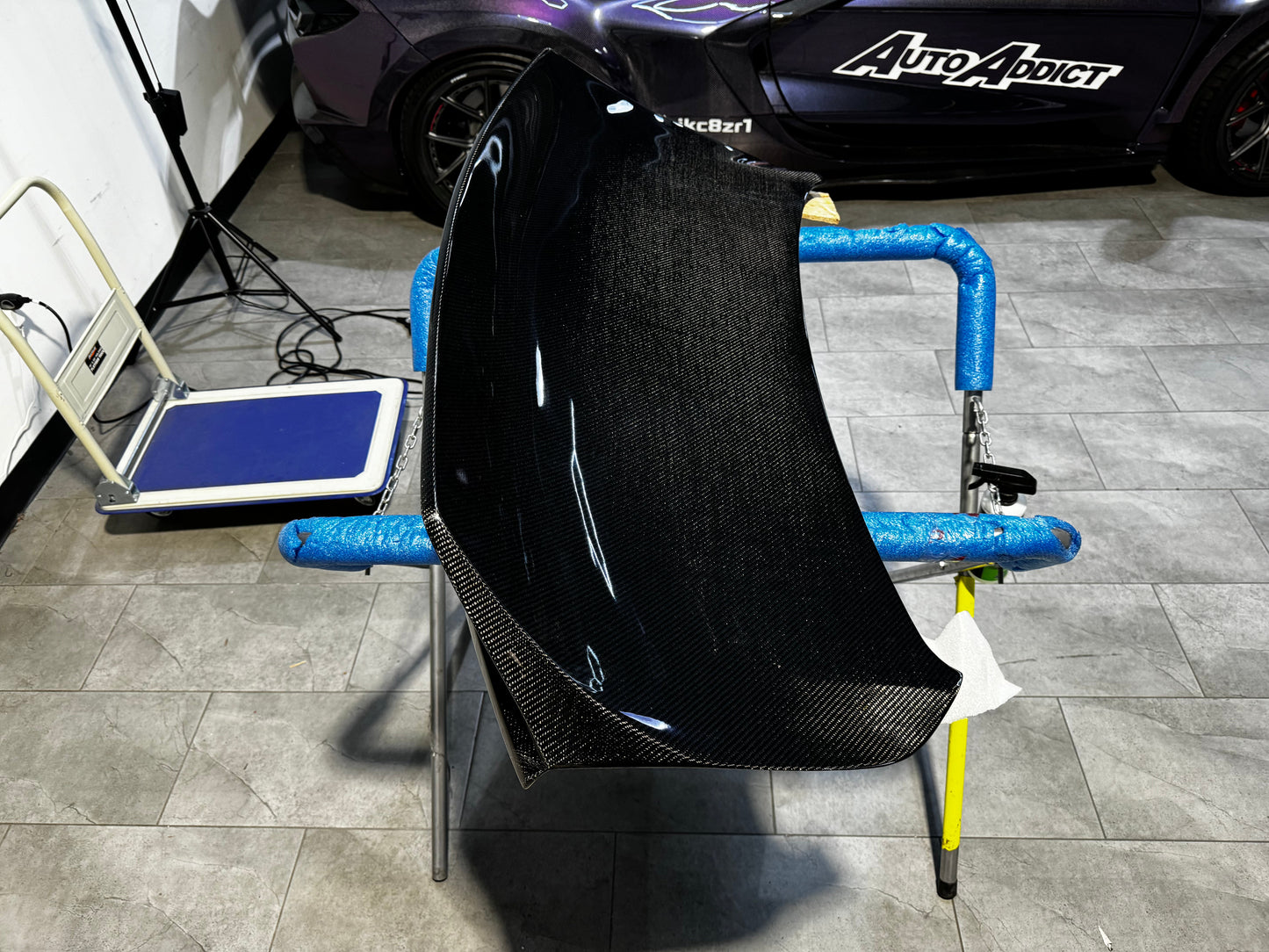 OPEN BOX 2016-2024 Camaro Carbon Fiber Trunk Double Sided Decklid With Integrated Spoiler
