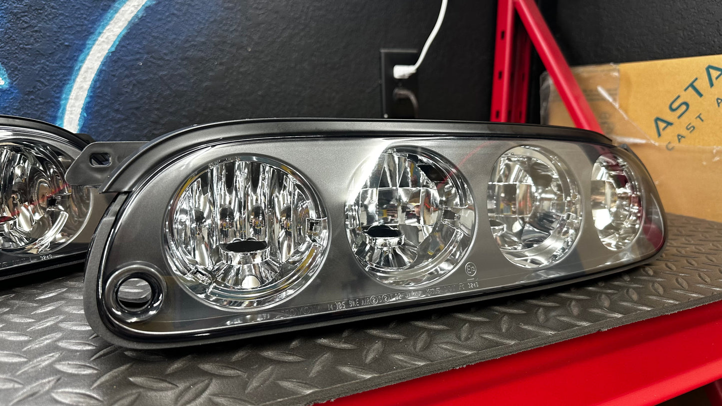 MK4 Toyota Supra clear tail lights - series 2