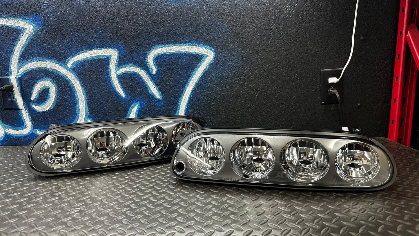 MK4 Toyota Supra clear tail lights - series 2