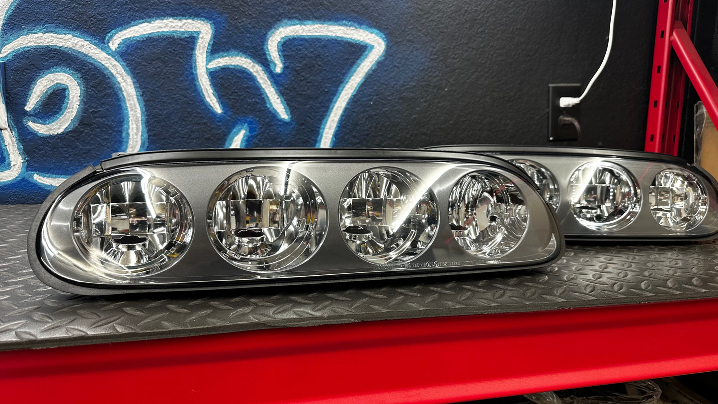 MK4 Toyota Supra clear tail lights - series 2