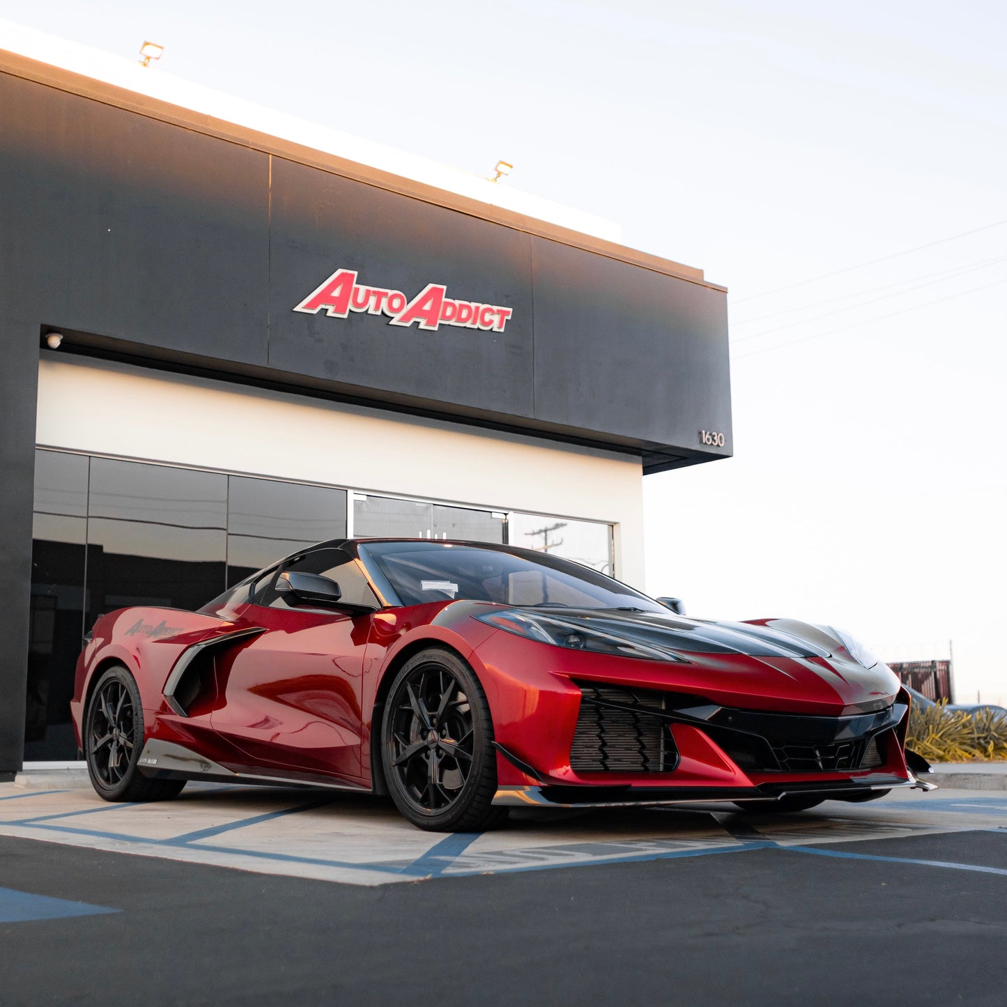 2020-2024 Corvette C8 Stingray Z06 Track Package 15pcs Full Conversion Front Bumper Body Kit