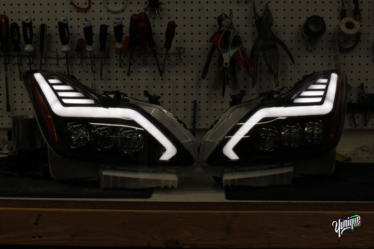 2008-2015 Infiniti G37/Q60 AlphaRex Nova BlueGhozt Headlights