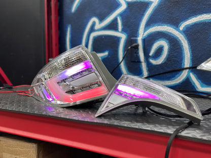 NTXGlow Clear RGB Tail Lights (2014-2016 Toyota Corolla)