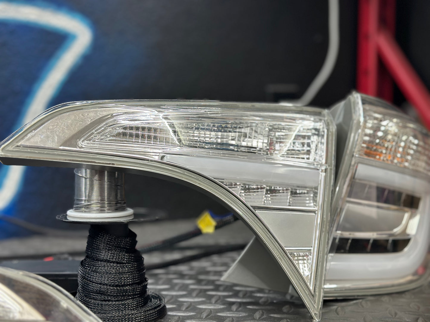 2014-2016 Toyota Corolla Clear RGB Tail Lights