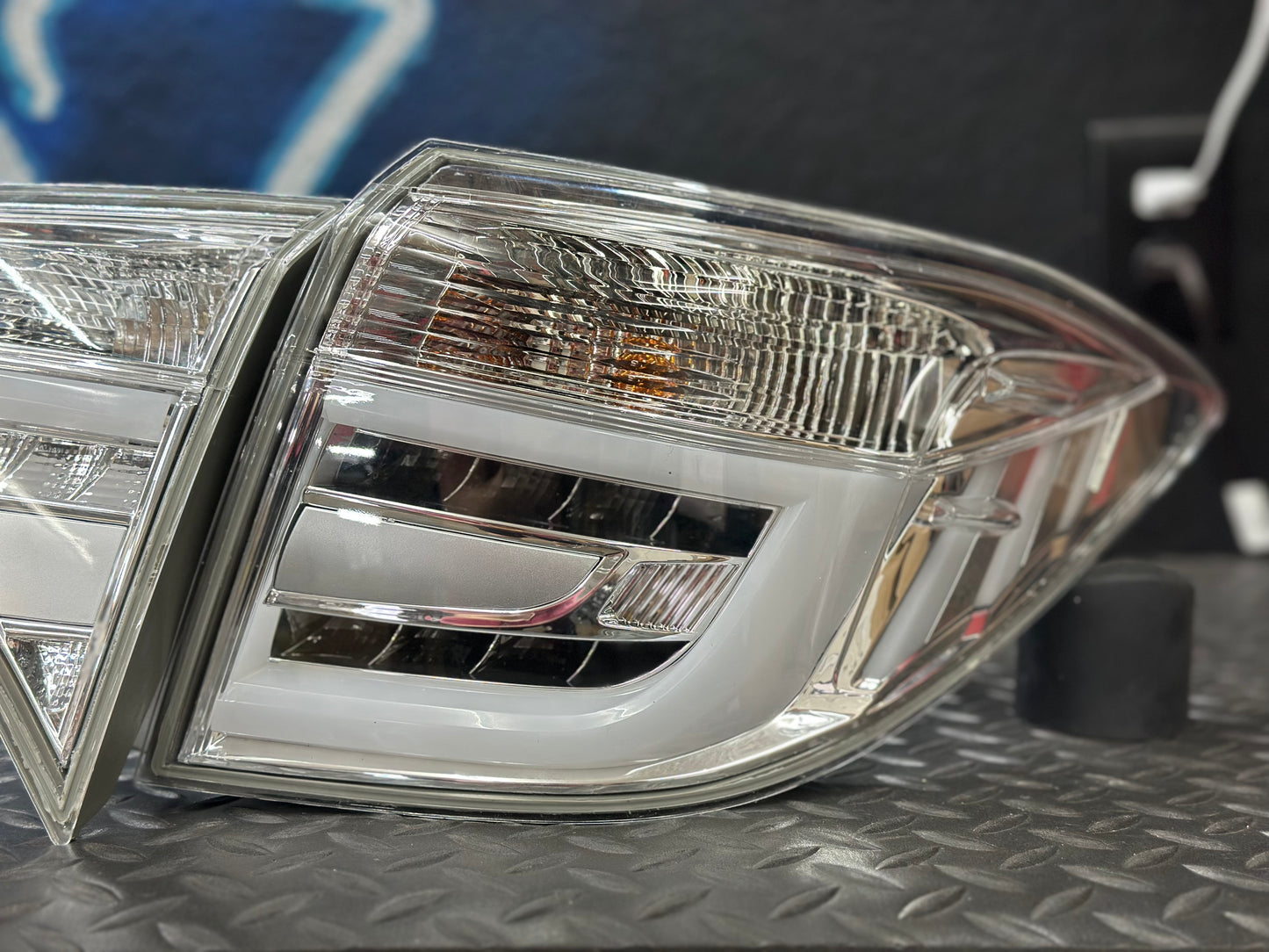 2014-2016 Toyota Corolla Clear RGB Tail Lights